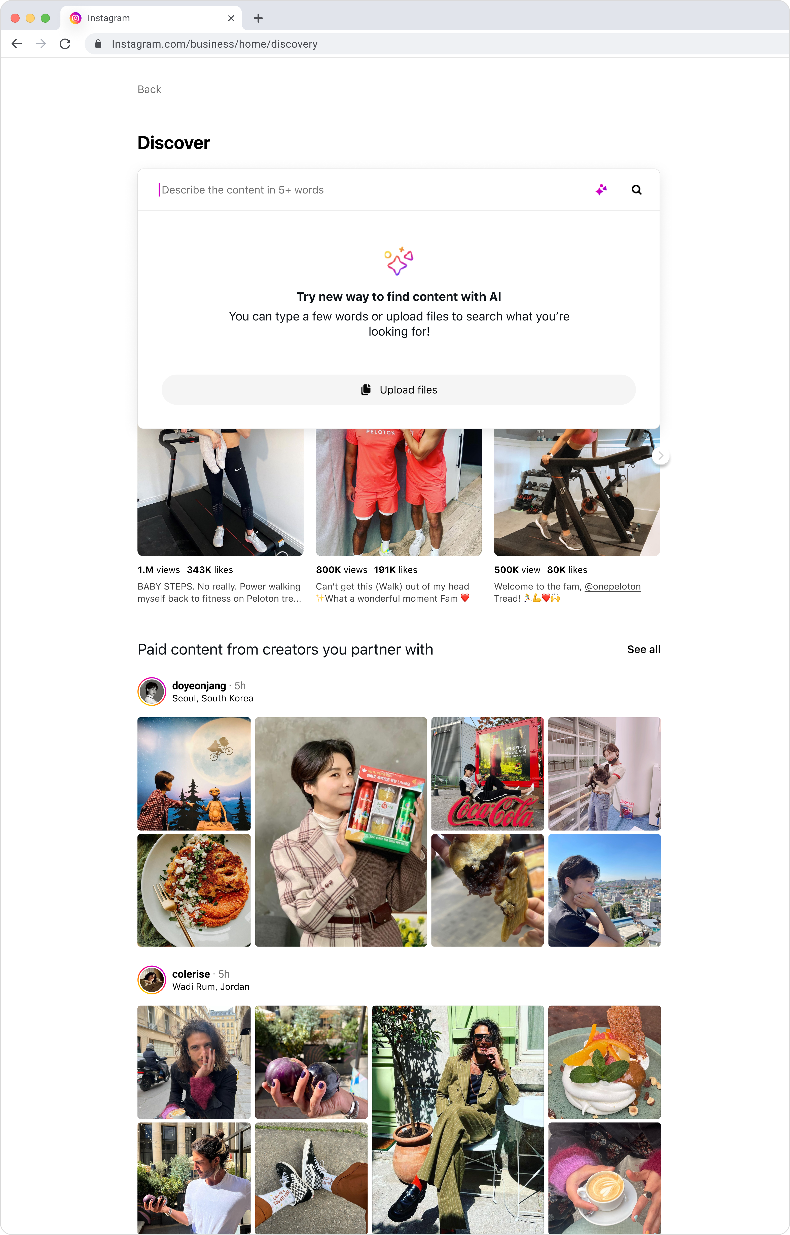 Creator card exploration 2